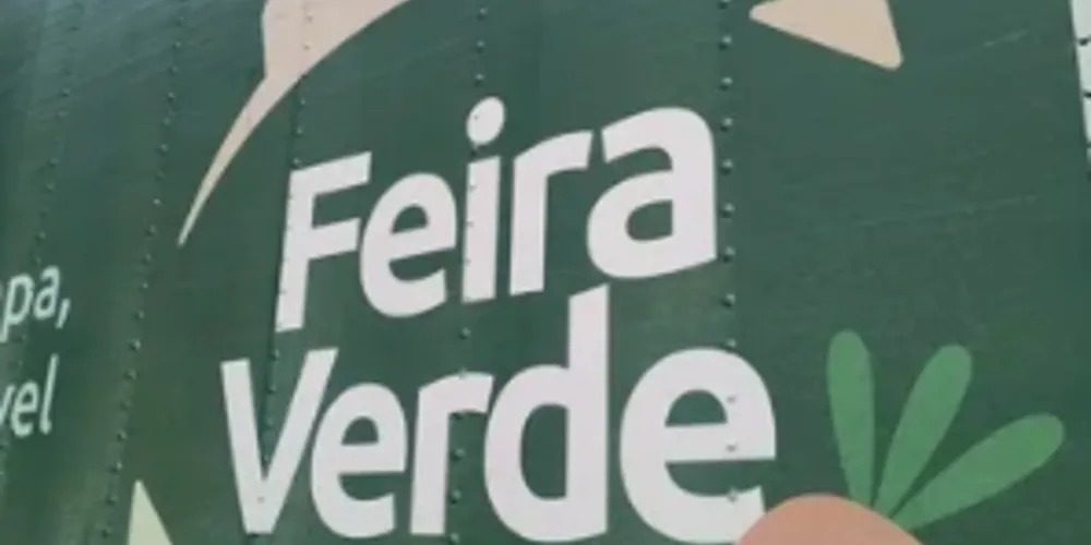 Equipes do Feira Verde estarão trocando recicláveis por frutas, verduras e legumes