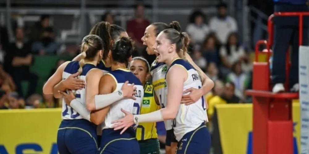 Para ficar com a taça, a Seleção Brasileira precisa vencer as argentinas por 3 sets a 0