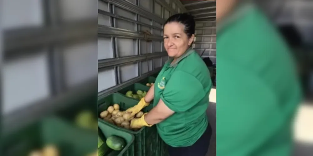 Três equipes vão percorrer os bairros para trocar recicláveis por frutas, verduras e legumes