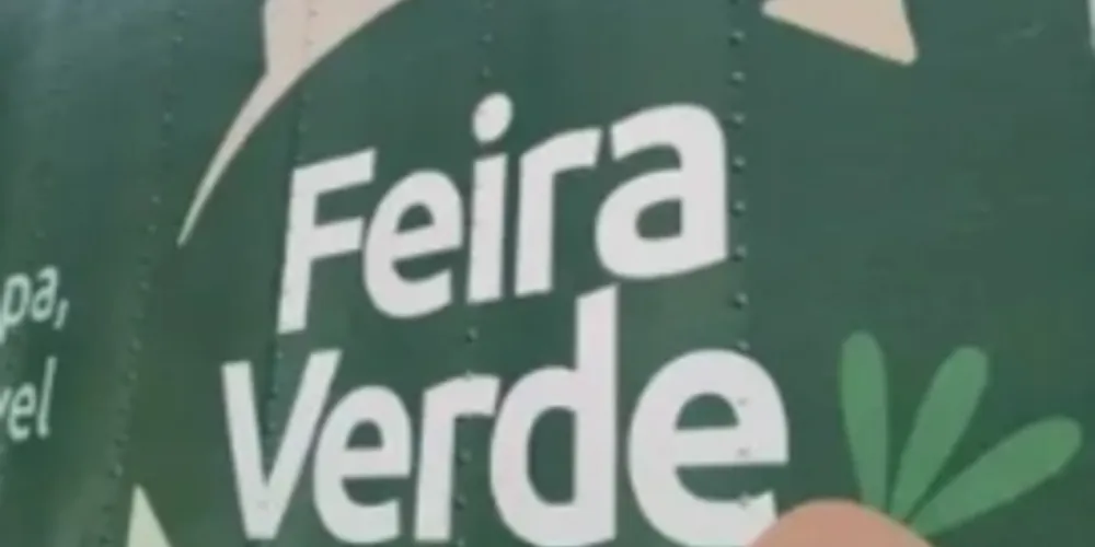 Equipes do Feira Verde estarão trocando recicláveis por frutas, verduras e legumes