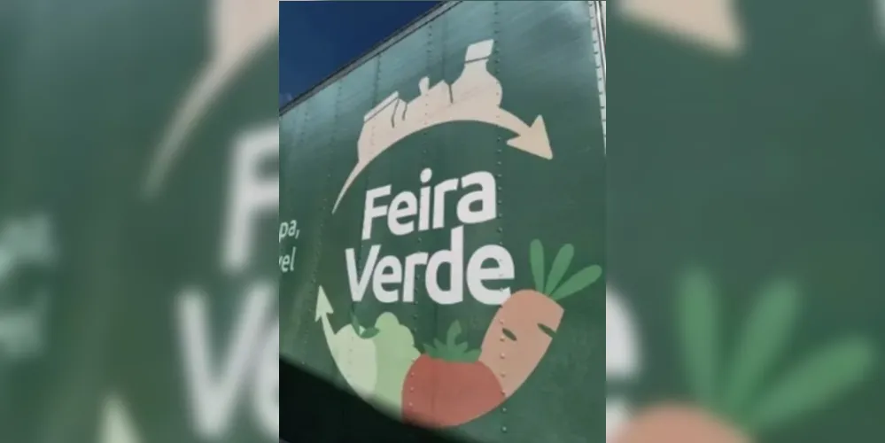 Equipes do Feira Verde estarão trocando recicláveis por frutas, verduras e legumes