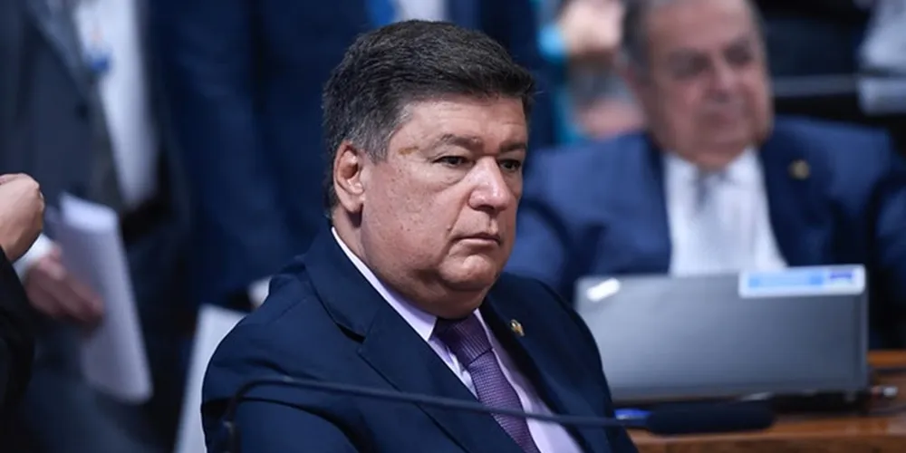 Registro de Carlos Viana durante CPMI