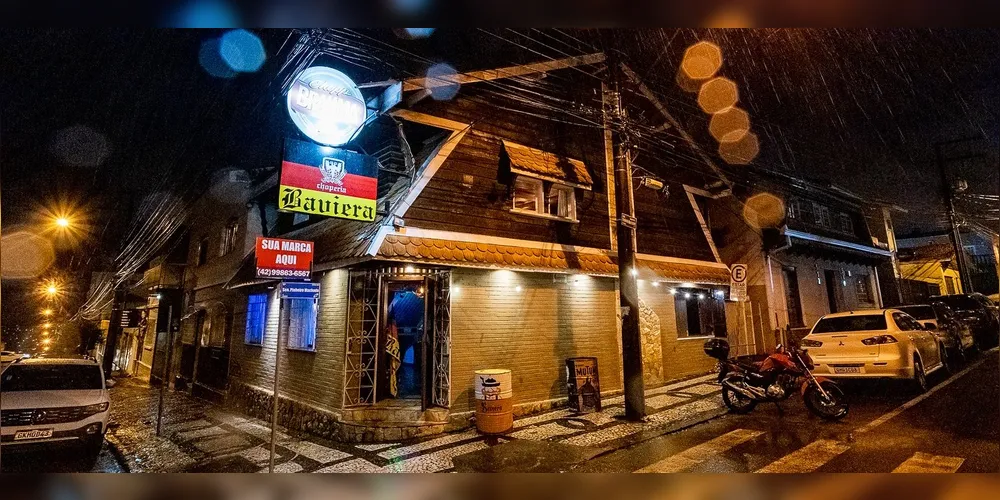 Fachada da Choperia Baviera