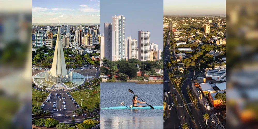 Cidades do Paraná mais bem colocadas