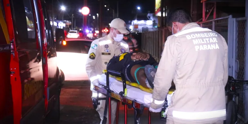 Equipe dos Bombeiros foi acionada para o local da ocorrência