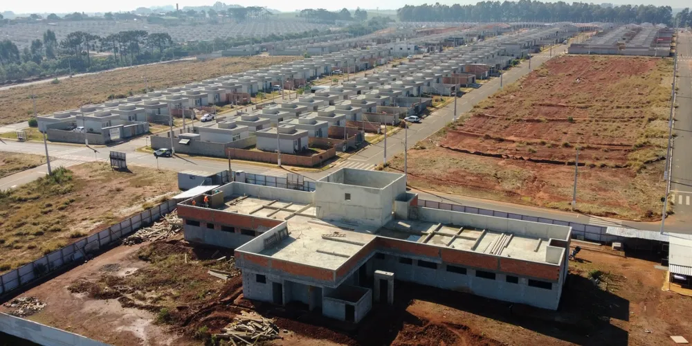 Construção do novo Superposto de Ponta Grossa; Unidade Jardim Royal