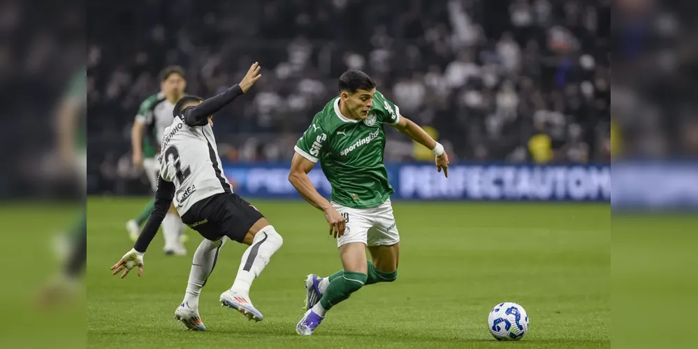Lance de Corinthians x Palmeiras da Copa do Brasi