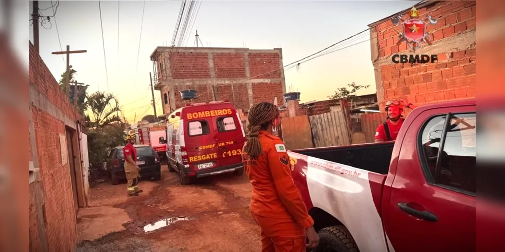 Agentes de socorro foram acionados para a ocorrência