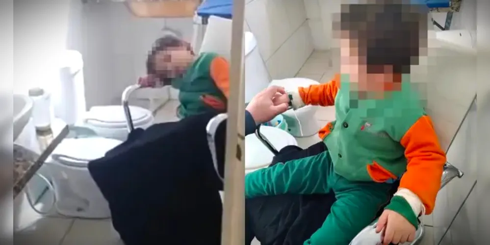 Criança recebeu maus-tratos em uma escola particular