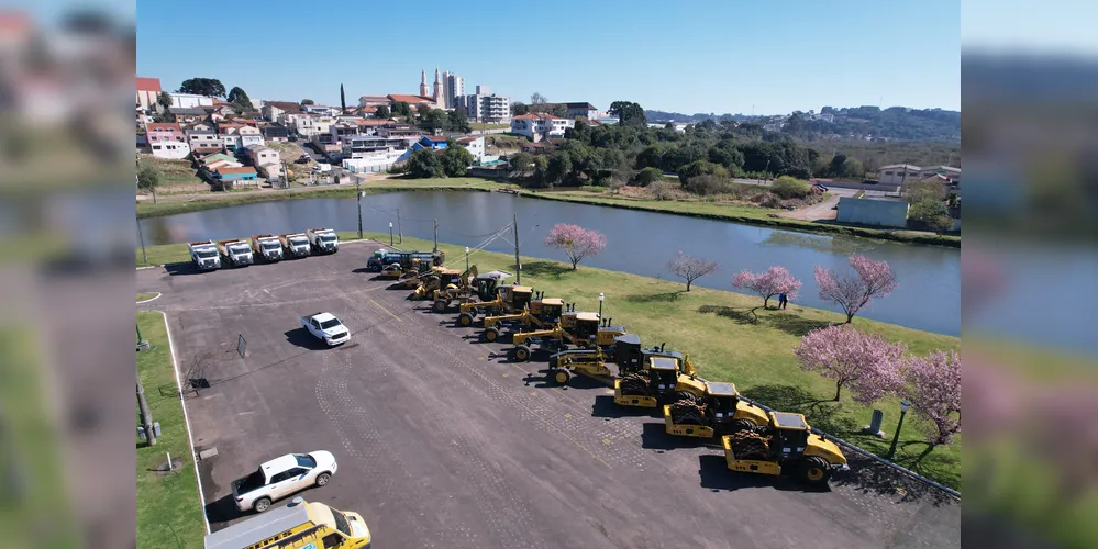Aproximadamente 40km de estradas rurais serão pavimentadas por ano.