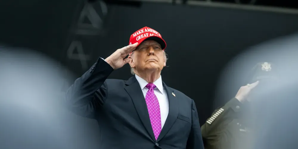 Donald Trump, presidente dos Estados Unidos