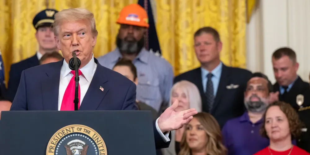 Donald Trump, presidente dos Estados Unidos