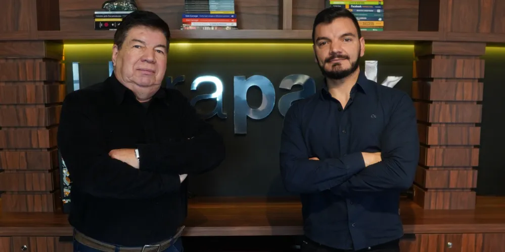 Carlos Kloster e  Carlos Kloster Filho são os fundadores da Ultrapack