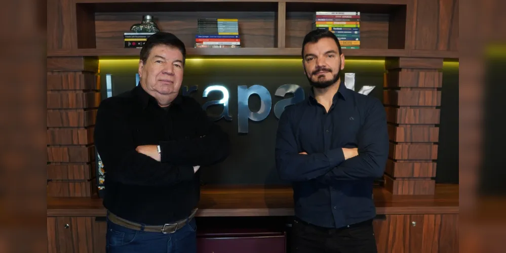 Carlos Kloster e  Carlos Kloster Filho são os fundadores da Ultrapack