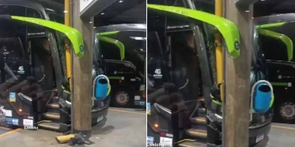 A empresa responsável pelo ônibus ainda não se pronunciou sobre o ocorrido