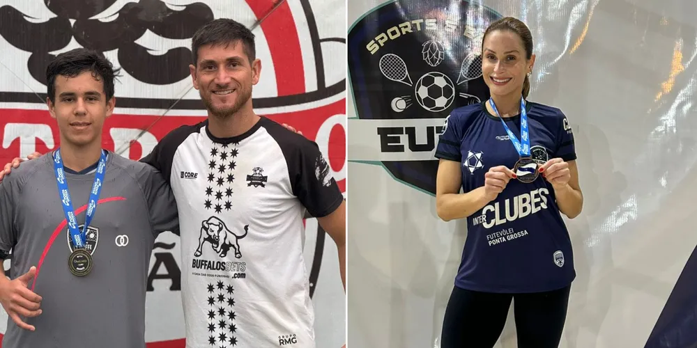 Eduardo Borges e Josiane Barbosa foram um dos premiados