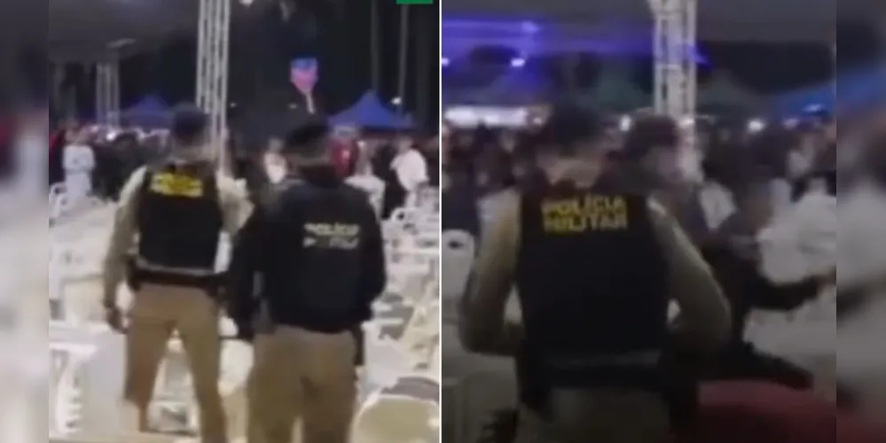 A polícia segue apurando os envolvidos na confusão