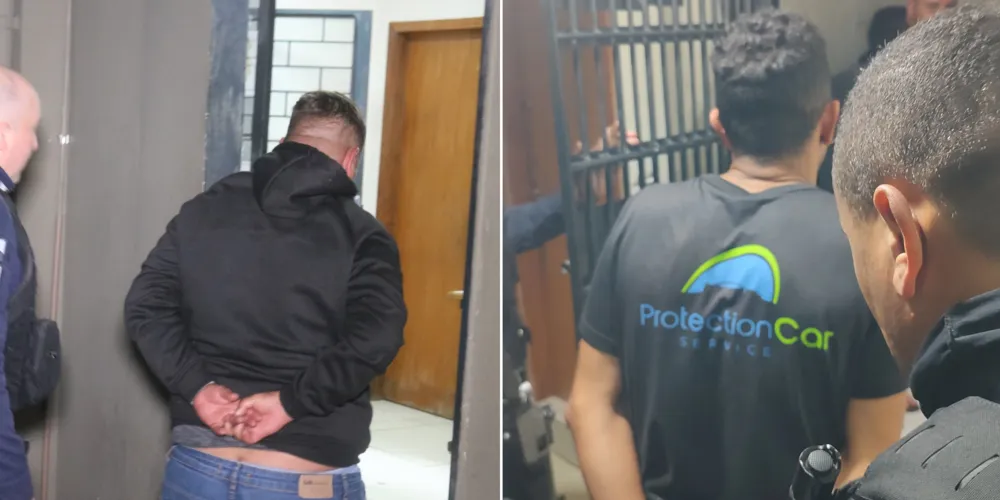 Ambos os indivíduos foram encaminhados até a 13ª Subdivisão Policial de Ponta Grossa (13ª SDP)