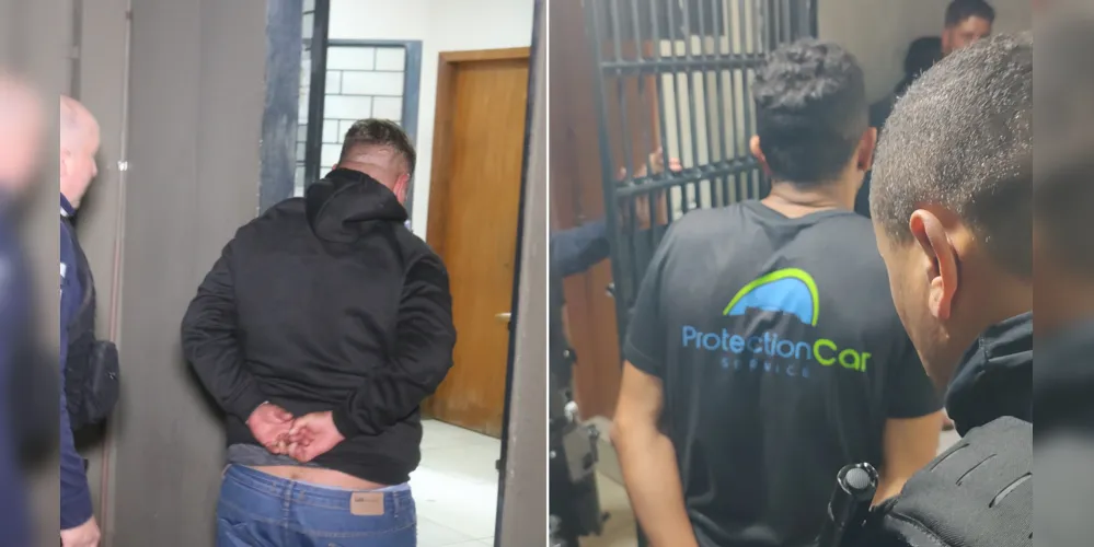 Ambos os indivíduos foram encaminhados até a 13ª Subdivisão Policial de Ponta Grossa (13ª SDP)