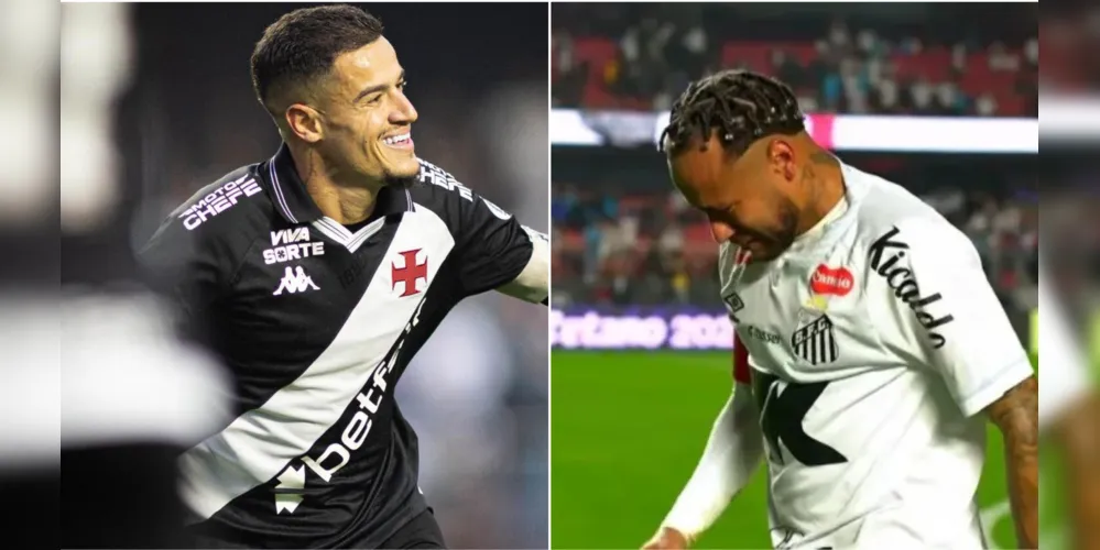 Coutinho foi o principal jogador da partida; Neymar deixou o campo chorando