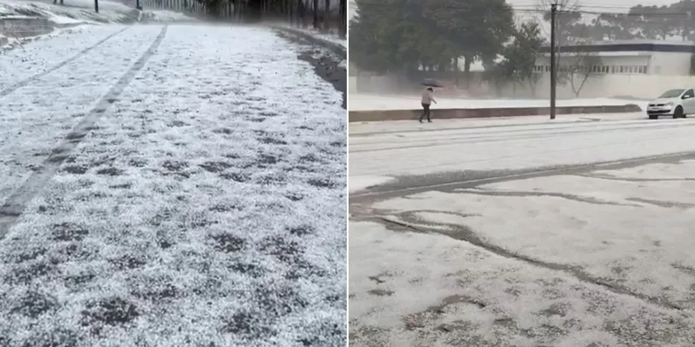 Bombeiros distribuem lonas para famílias