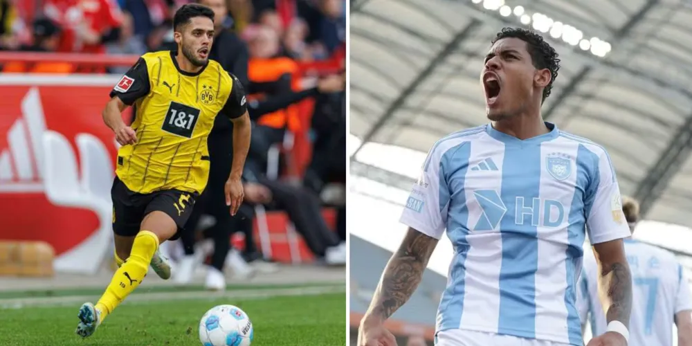 Yan Couto é titular na partida de hoje pelo Borussia, juntamente com Erick Farias do Ulsan HD