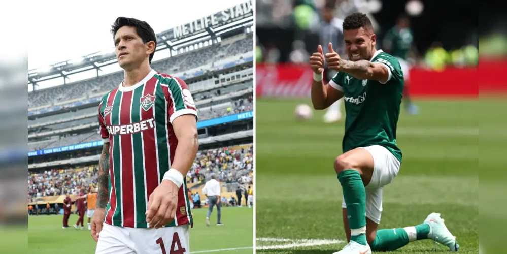 Germán Cano e Paulinho serão a esperança de gols de Fluminense e Palmeiras nas quartas de final do Mundial de Clubes