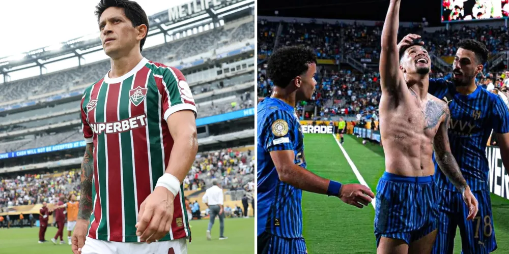 Germán Cano e Marcos Leonardo, centroavantes de Fluminense e Al Hilal