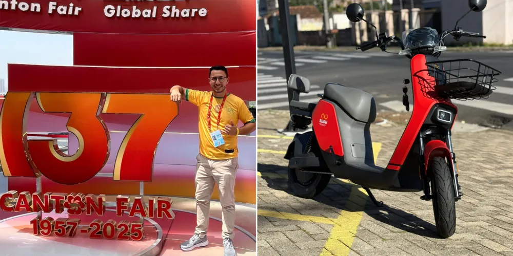 Imagem ilustrativa da imagem Após viagem à China, empresário revoluciona mobilidade em PG