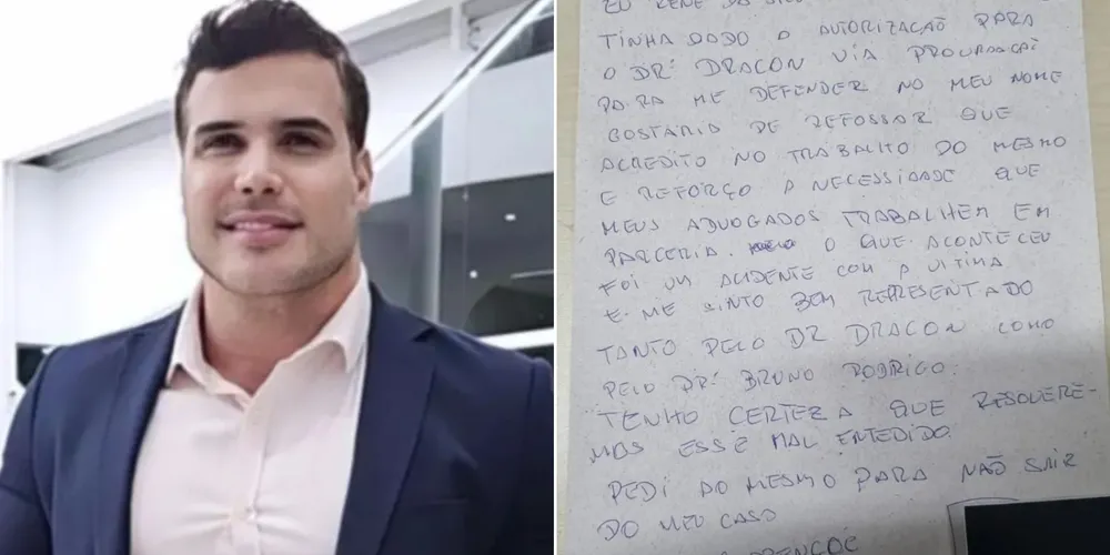 O empresário confessou o homicídio