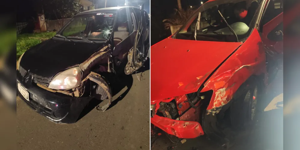 Motoristas embriagados colidem de frente e acabam presos em PG