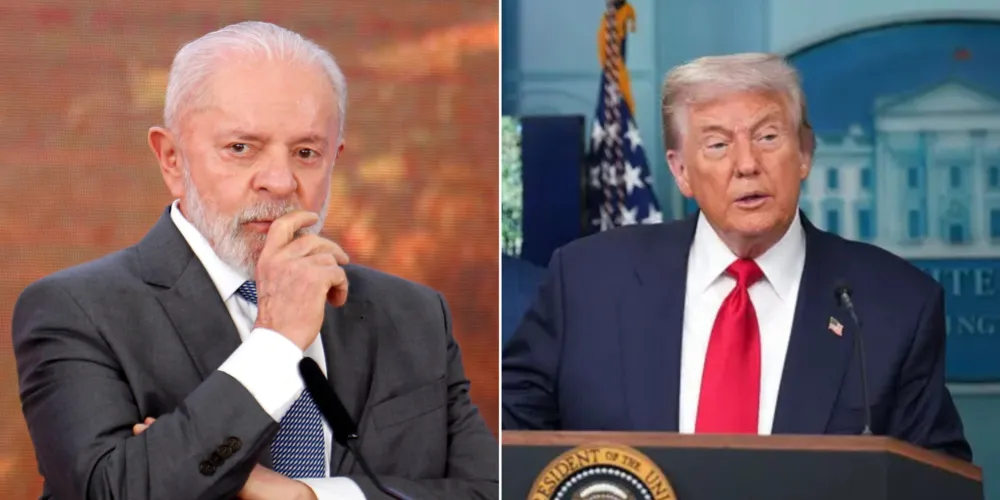 Lula e Donald Trump
