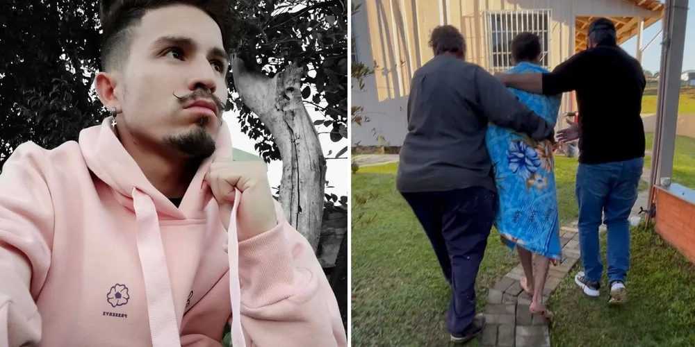 O jovem tem problemas de depressão