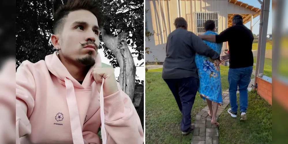 O jovem tem problemas de depressão