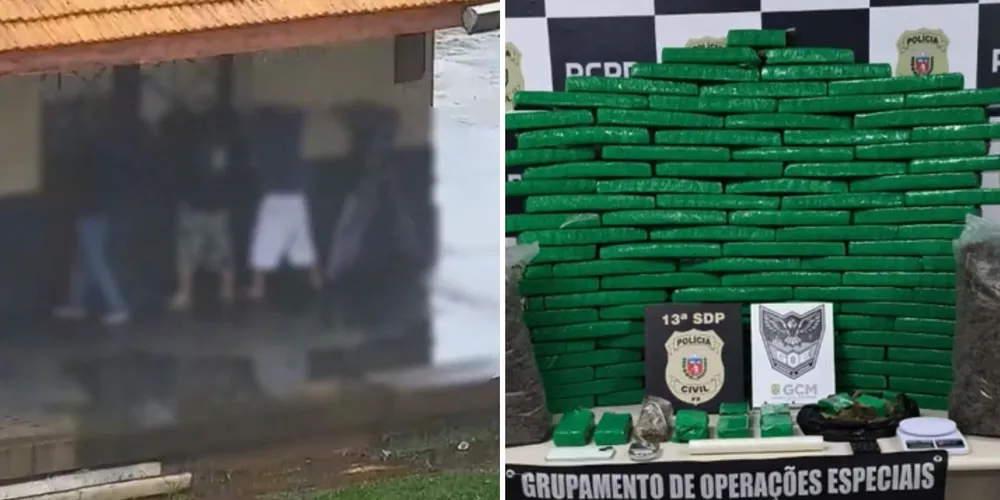 Diversas dessas ações foram registradas por câmeras municipais