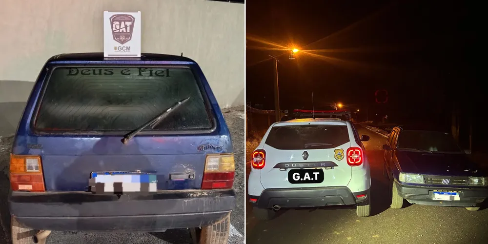 Foi solicitado o apoio do guincho da Polícia Militar