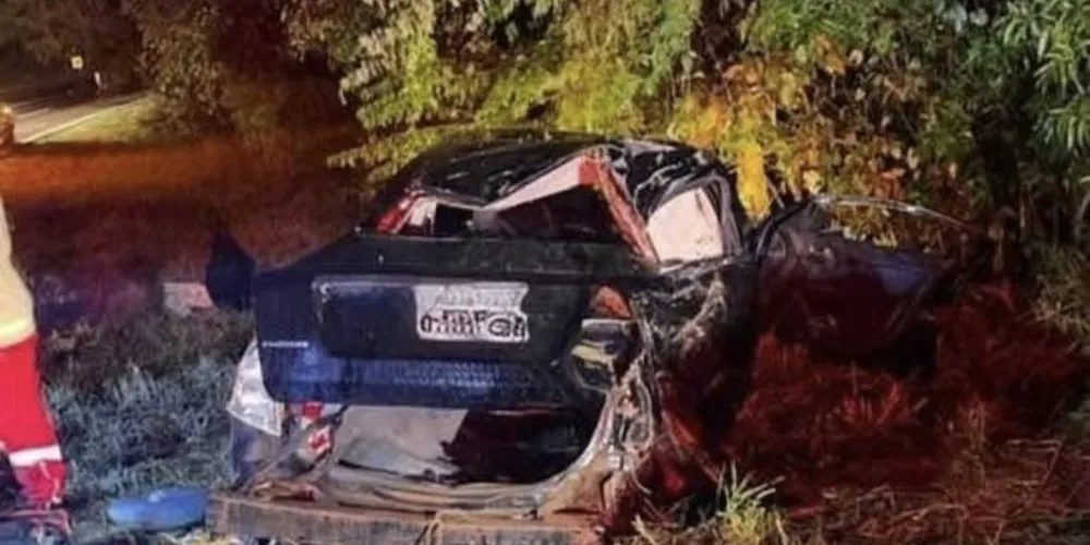 Vítimas estavam em um Ford Fusion