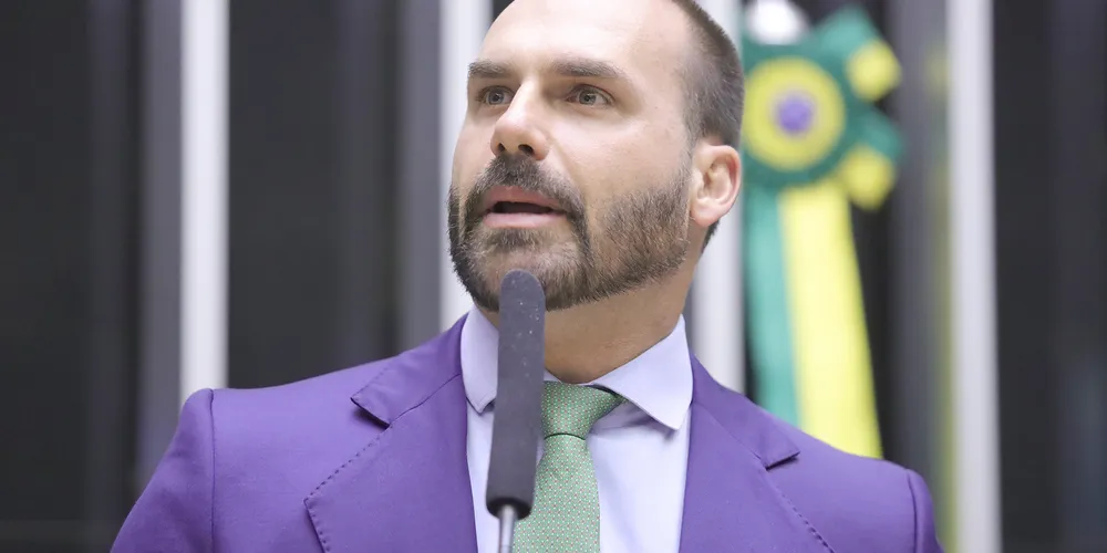 Eduardo Bolsonaro é filiado ao Partido Liberal (PL)