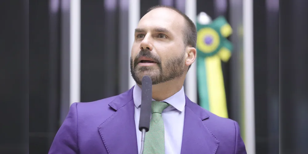 Eduardo Bolsonaro é filiado ao Partido Liberal (PL)