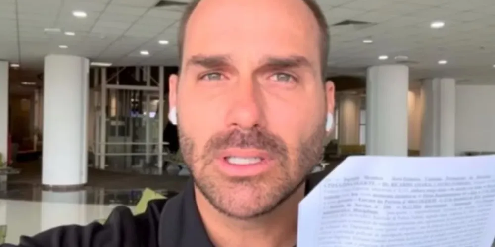 Eduardo Bolsonaro está nos Estados Unidos