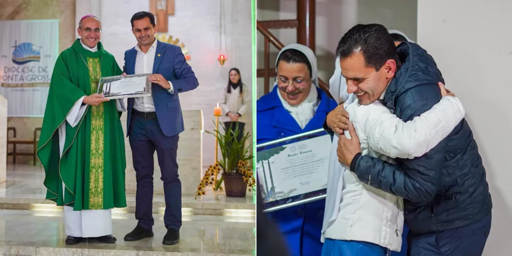 Menção foi entregue pelo deputado estadual Marcio Pacheco