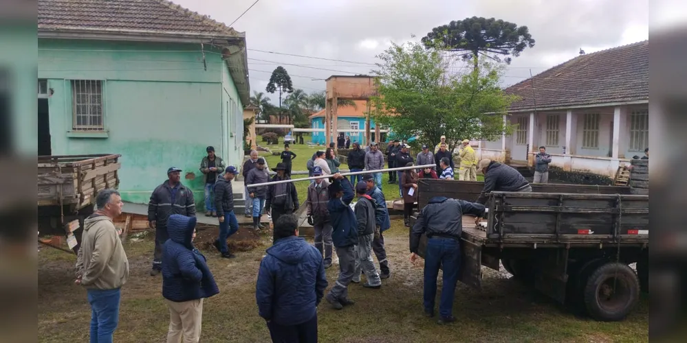 Casas, empreendimentos, escolas e unidades de saúde foram afetadas pela chuva.