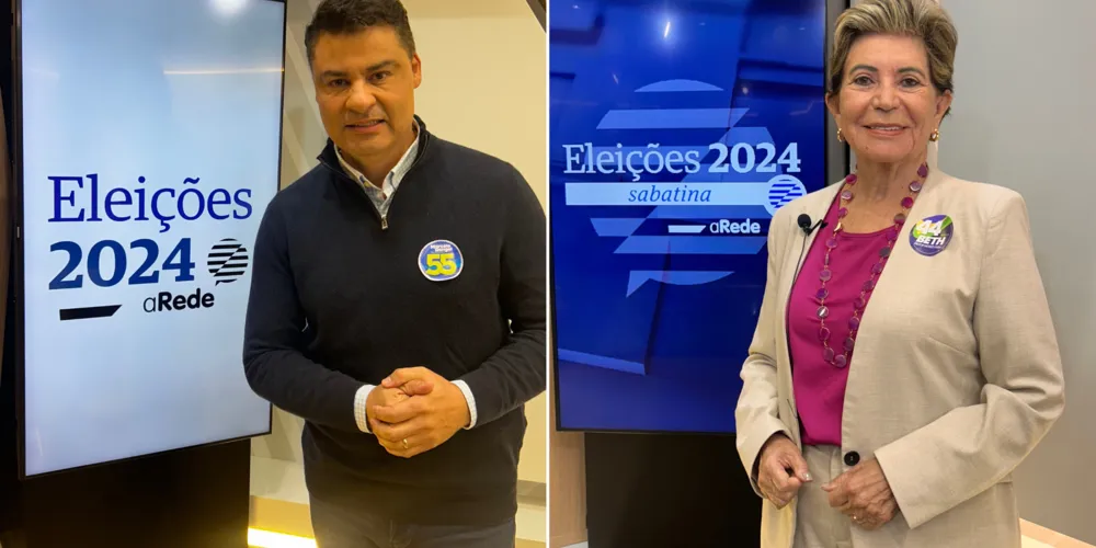 Marcelo Rangel e Elizabeth disputaram a Eleição de 2024