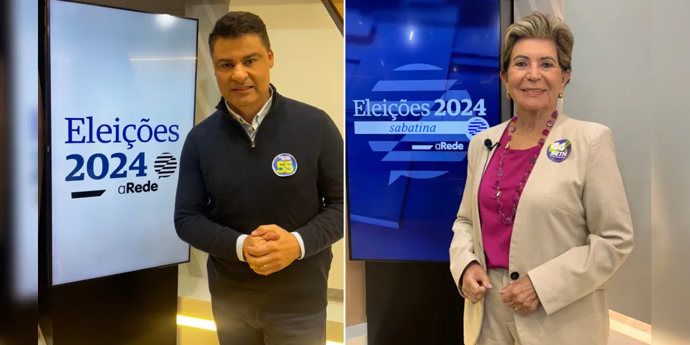 Marcelo Rangel e Elizabeth disputaram a Eleição de 2024