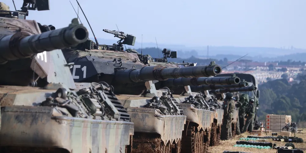 5ª Brigada de Cavalaria Blindada realiza exercício em Ponta Grossa