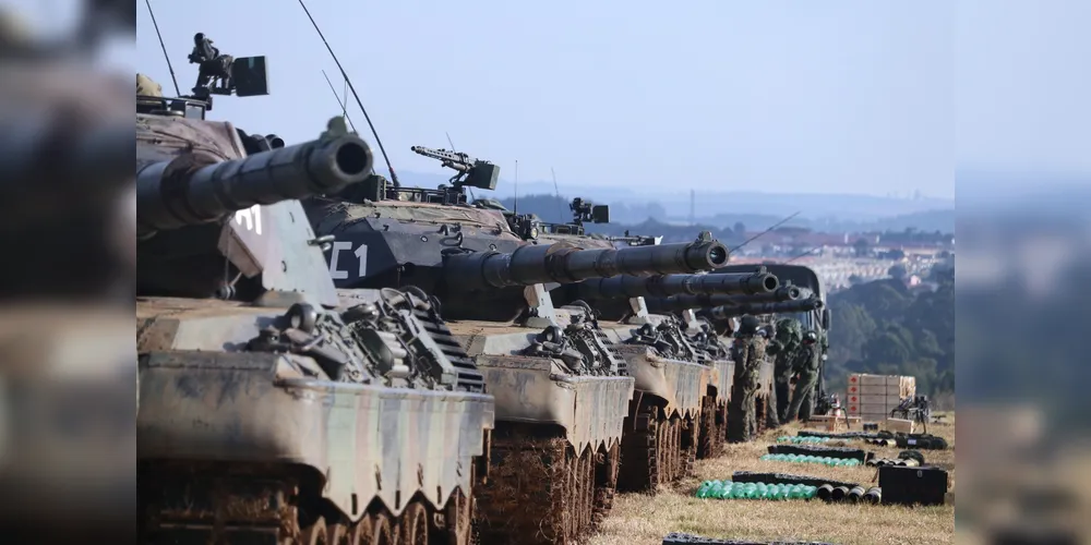 5ª Brigada de Cavalaria Blindada realiza exercício em Ponta Grossa