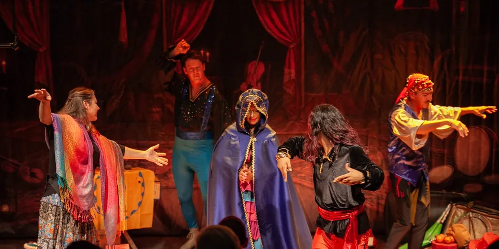 A proposta do projeto é unir circo e cultura cigana em uma narrativa sensível
