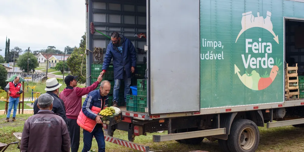 O programa Feira Verde conclui a primeira etapa de visitas a mais de 200 pontos de troca em Ponta Grossa