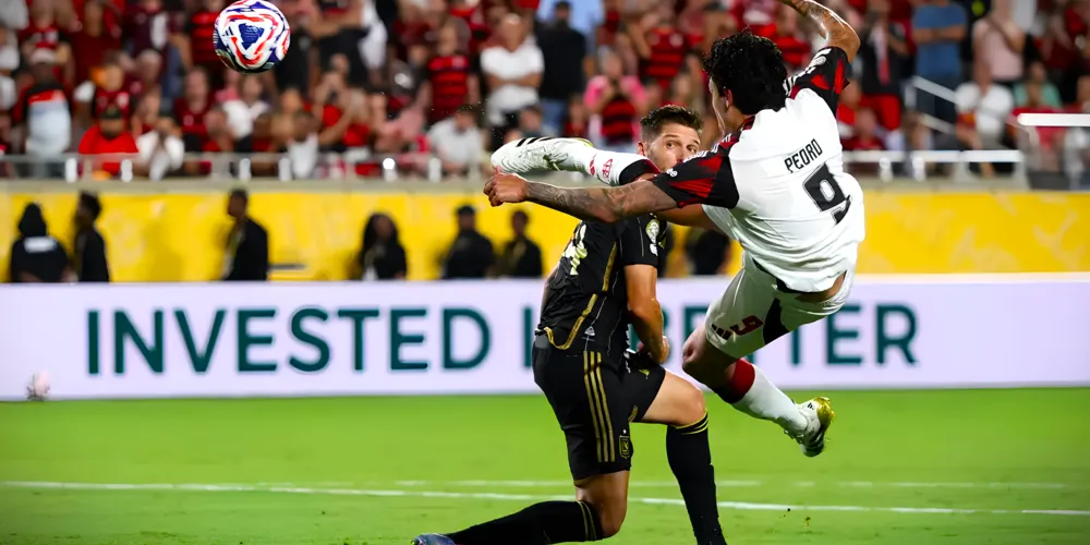 Pedro foi um dos atletas do Flamengo que mais procurou o gol do adversário