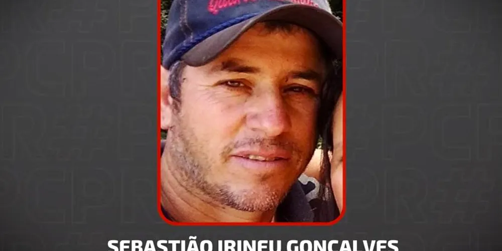 Autoridades divulgaram foto do homem foragido